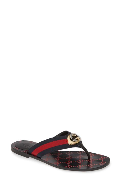 gucci flip flops cheap thrills